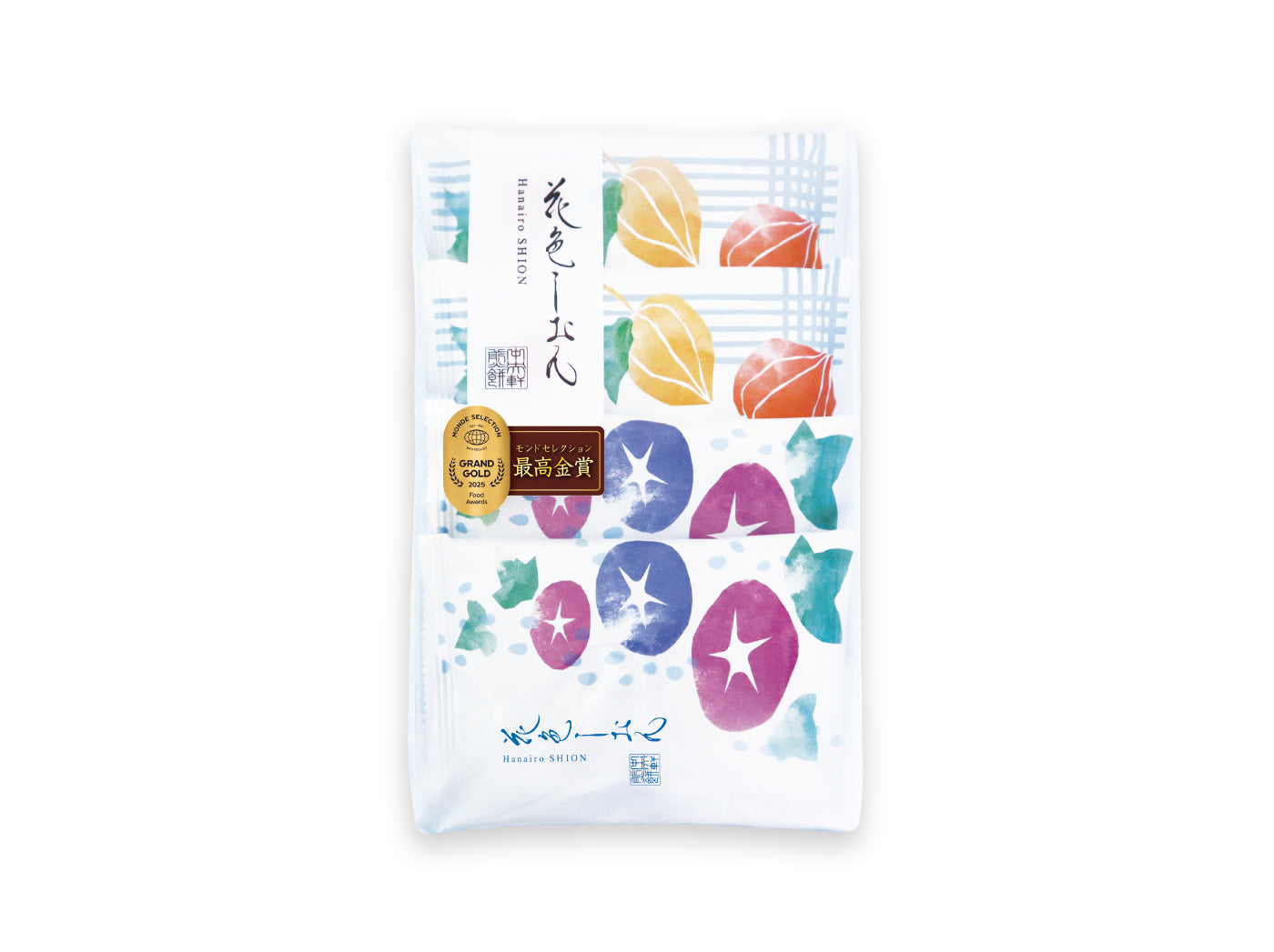 花色しおん 夏 4袋入 – 中央軒煎餅
