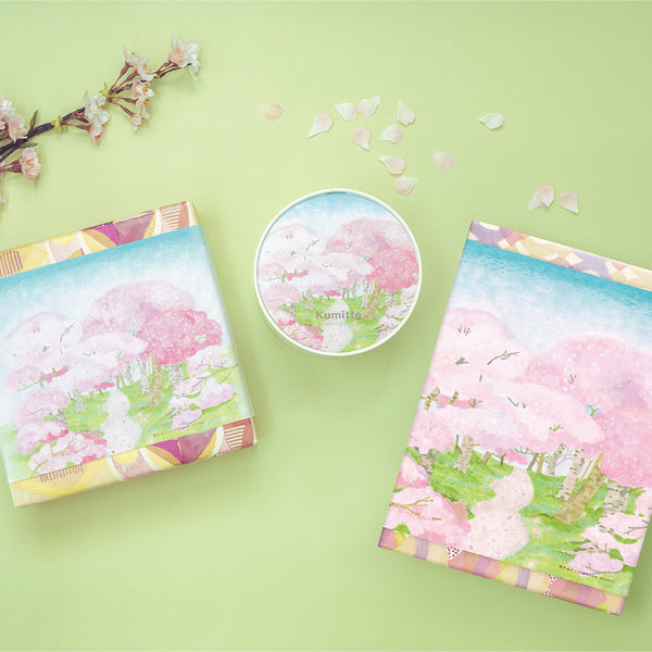 桜掛け紙 – 中央軒煎餅