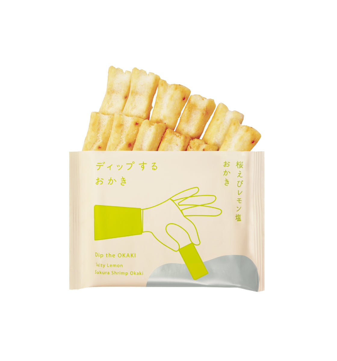 ディップするおかき　桜えび×レモンタルタル 2袋入